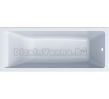 Акриловая ванна STWORKI Карлстад 170x70, с каркасом и сливом-переливом