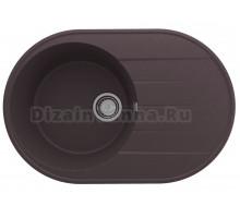 Мойка кухонная Domaci Солерно DN 750-06 трюфель