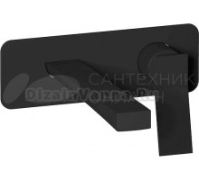 Смеситель для раковины IB Rubinetterie Wave EWA206NP matt black