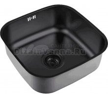 Мойка кухонная Zorg Inox PVD SZR 4040 GRAFIT графит