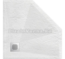 Поддон для душа Vincea VST-4SP1010W белый матовый, с сифоном