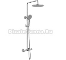 Душевая стойка Vincea Esse VSFS-1E1TCH с термостатом, хром