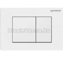 Кнопка смыва CHARUS Minimalista FP.310.11.01 белый агат