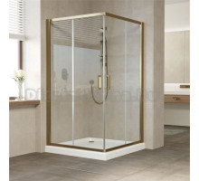 Душевой уголок Vegas Glass ZA Tur Novo 120 05 01 профиль бронза, стекло прозрачное