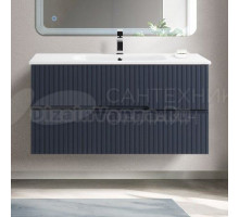 Тумба с раковиной Cezares Duet 100, grafito