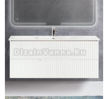 Тумба с раковиной Cezares Duet 120, bianco opaco