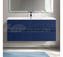 Тумба с раковиной Cezares Duet 120, sapfiro