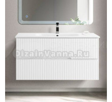 Тумба с раковиной Cezares Duet 80, bianco opaco