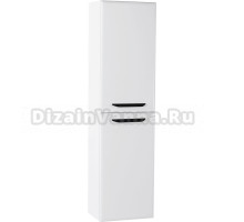 Шкаф-пенал Cezares Eco Bianco Lucido белый глянец, универсальный, ручки черные