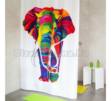 Штора для ванной Ridder Elephant 180х200, цветная