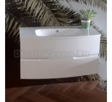 Тумба с раковиной Jacob Delafon Nona 100 глянцевый белый