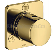 Переключатель потоков Axor Citterio M Trio/Quattro 34920990 на три потребителя, полированное золото