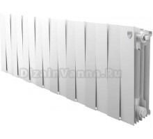 Радиатор биметаллический Royal Thermo Piano Forte 300 bianco traffico, 16 секций