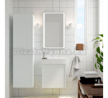 Мебель для ванной Art&Max Family R, 50, подвесная, Bianco Lucido