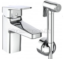 Смеситель для раковины Ideal Standard Ceraplan BD231AA с гигиеническим душем, хром