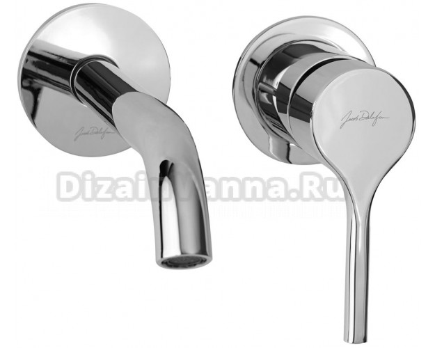 Смеситель для раковины Jacob Delafon Elate E28318-CP С ВНУТРЕННЕЙ ЧАСТЬЮ для раковины dizainvanna.ru