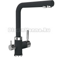 Смеситель для кухни Florentina Арес FL черный