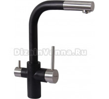 Смеситель для кухни Florentina Кристалл FL антрацит