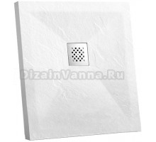 Поддон для душа Vincea VST-4SR1010W 100x100 белый матовый