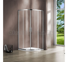 Душевой уголок Vincea Garda VSQ-1G800CL 80x80, профиль хром, стекло прозрачное