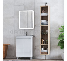 Мебель для ванной Vigo Grani 60 напольная, 2 дверцы, белая