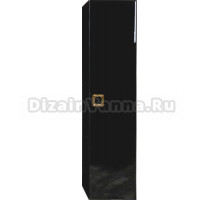 Шкаф-пенал Armadi Art Lucido подвесной, глянцевый черный