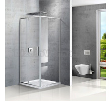 Душевой уголок Vincea Slim VPR-2SL9012CL-L 120x90 L, профиль хром, стекло прозрачное