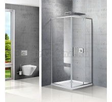 Душевой уголок Vincea Slim VPR-2SL9012CL-R 120x90 R, профиль хром, стекло прозрачное