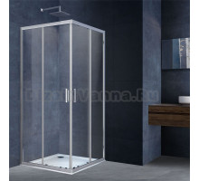 Душевой уголок Vincea Rapid VSS-3R80/90CL 80-90x80-90, профиль хром, стекло прозрачное