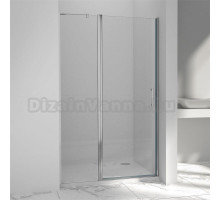 Душевая дверь в нишу Vincea Orta VPP-1O120CL 120 см, хром, стекло прозрачное