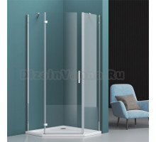 Душевой уголок BelBagno Kraft P-1-100-C-Cr L