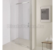 Душевая дверь в нишу BelBagno Uno 195 BF 1 110 C Cr стекло прозрачное