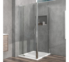 Душевой уголок Vincea Intra VSR-1I901090CL 100x90 см, профиль хром, стекло прозрачное