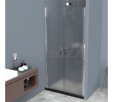 Душевая дверь в нишу BelBagno Uno B-2-80-P-Cr стекло текстурное