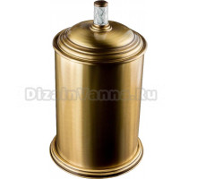 Мусорное ведро Boheme Murano Cristal 10907-CRST-BR бронза Мусорное ведро Boheme Murano Cristal 10907-CRST-BR бронза