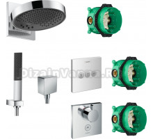 Душевой комплект Hansgrohe Rainfinity 250 (3 jet) 26232000 + 26857000 + 26455000 + 15761000 + 15764000