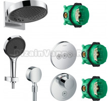 Душевой комплект Hansgrohe Rainfinity 250 (3 jet) 26232000 + 26852000 + 27506000 + 15742000 + 15745000