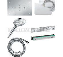 Душевой комплект Hansgrohe Raindance Rainmaker 680/460 (3 jet) 28418000 + 26530000 + 28272000 + 15357000