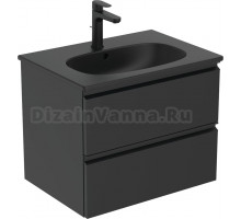 Тумба с раковиной Ideal Standard Tesi 60 черная