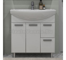 Тумба с раковиной Sanstar Практик Аура 80