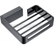 Мыльница Boheme Q 10959-SGM Shine Gun Metal Мыльница Boheme Q 10959-SGM Shine Gun Metal