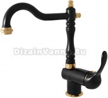 Смеситель для кухни Rav Slezak LabeL008.5/8CMATZ черный матовый, золото