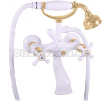 Смеситель для ванны с душем Rav Slezak Morava retro MK159.5/2BZ