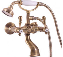 Смеситель для ванны с душем Rav Slezak Morava retro MK459.5/2SM
