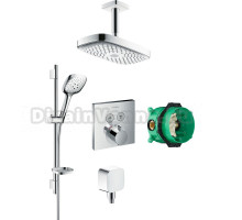 Душевой комплект Hansgrohe Raindance Select E 300 (2 jet) 27384000 + 27856000 + 26457000 + 15763000