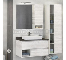 Мебель для ванной Comforty Прага 90, подвесная, дуб белый 78189