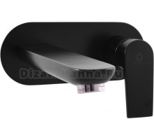 Смеситель для раковины Rav Slezak Colorado CO135CMATC С ВНУТРЕННЕЙ ЧАСТЬЮ черный матовый хром