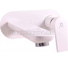 Смеситель для раковины Rav Slezak Colorado CO135BC С ВНУТРЕННЕЙ ЧАСТЬЮ белый хром