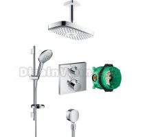 Душевой комплект Hansgrohe Raindance Select E 300 (2 jet) 27384000 + 27802000 + 27506000 + 15714000