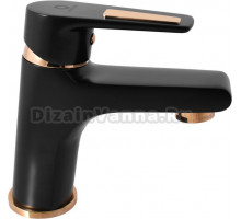 Смеситель для раковины Rav Slezak Colorado CO326.5CMATZ черный матовый, золото